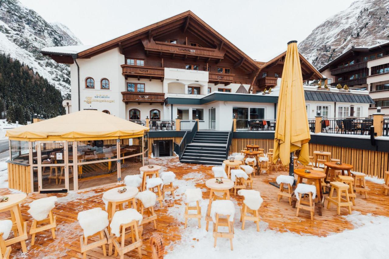 Hotel Mittagskogel Pitztal ザンクト・レオンハルト・イム・ピッツタール エクステリア 写真